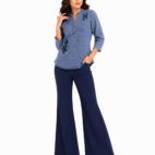 Light Blue Denim Top